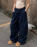 Cargo Wide-Leg Pants