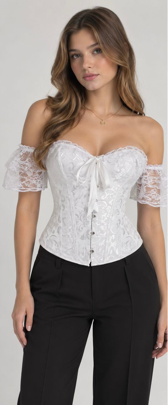 Crimson Lace Corset