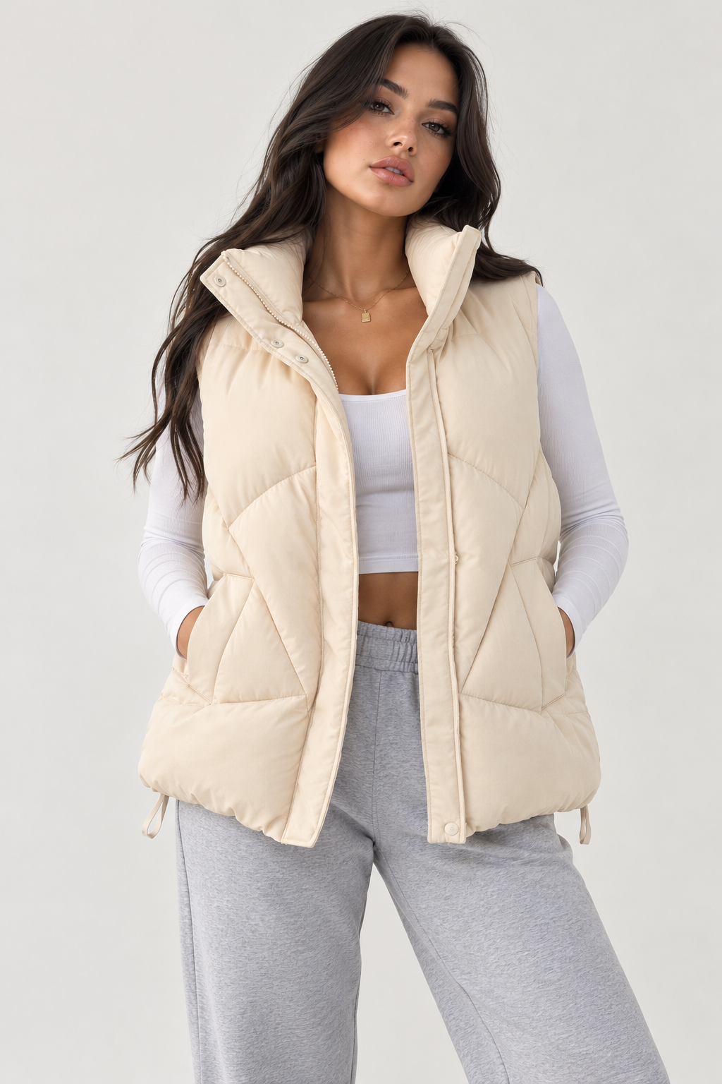 Quilted Puffer Vest