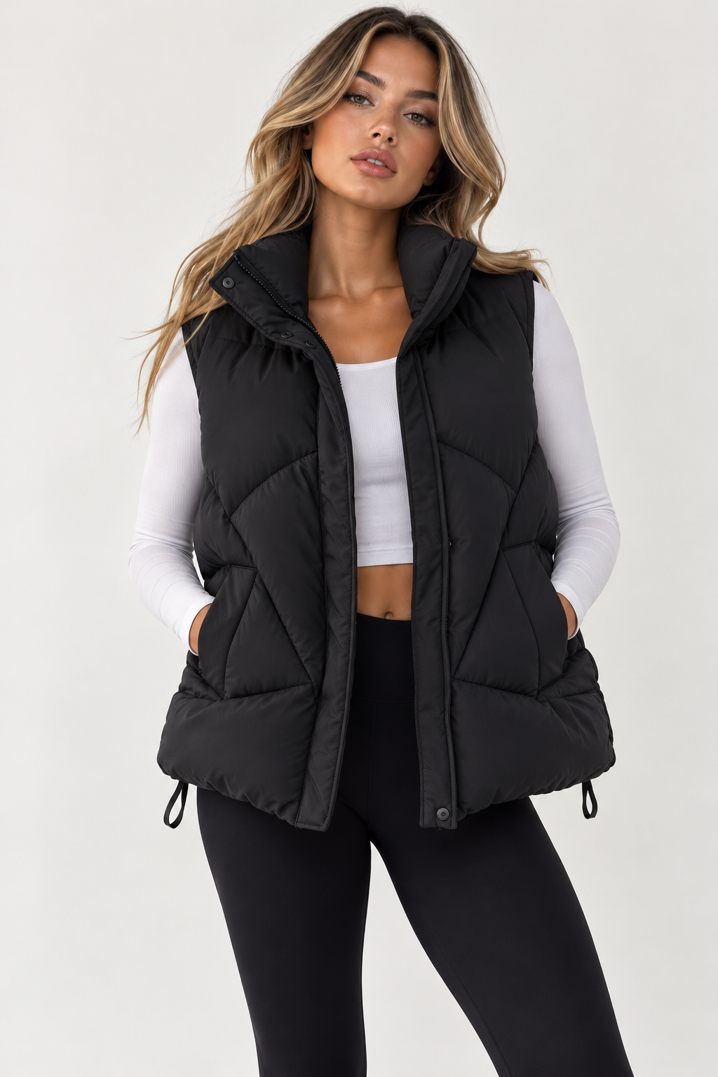Quilted Puffer Vest