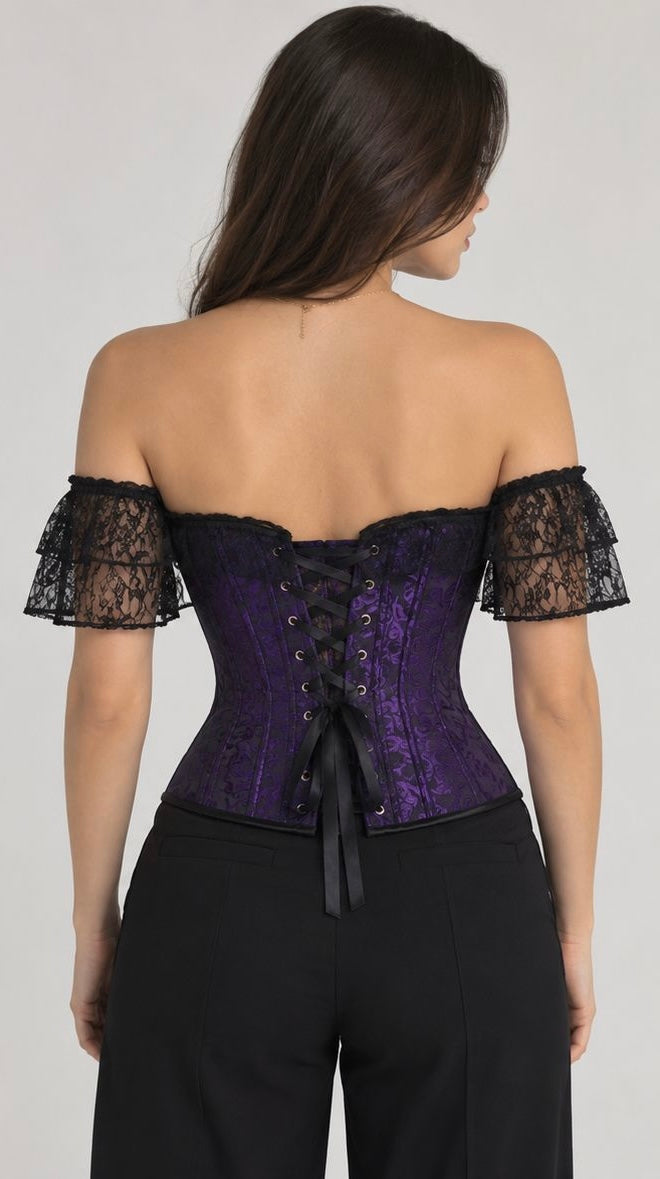 Crimson Lace Corset